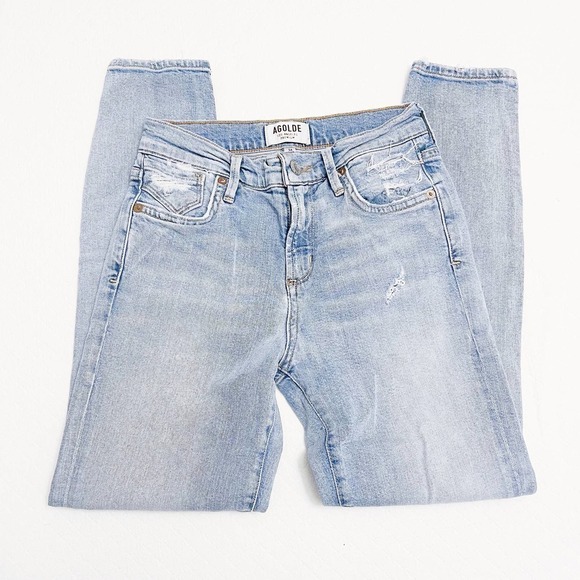 AGOLDE Sophie Cropped Skinny Style # A018 C-812 SZ24 - Picture 2 of 8